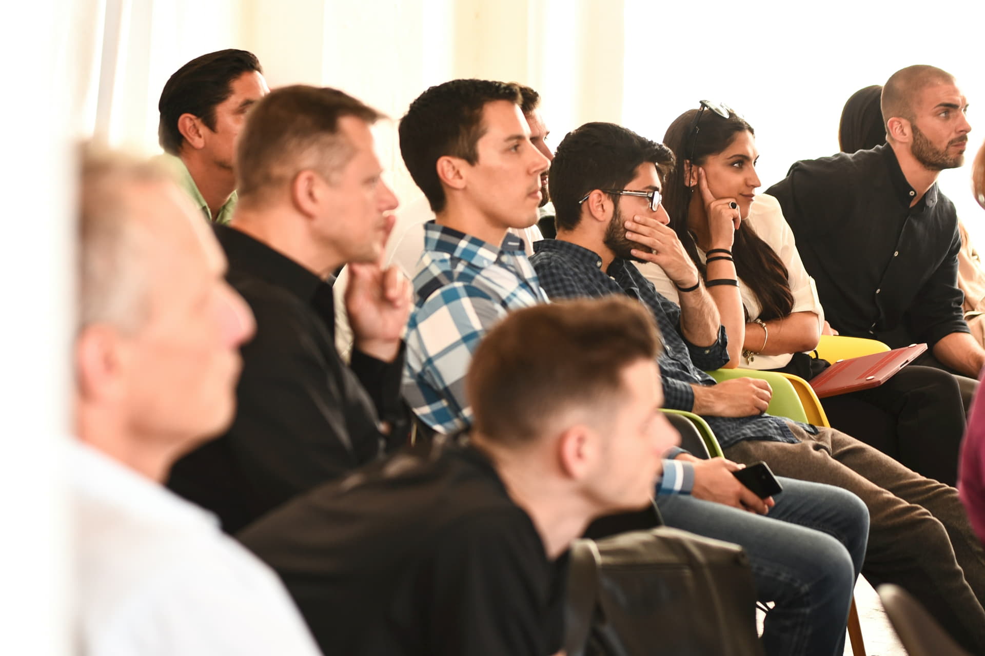 Photo of people during seminar